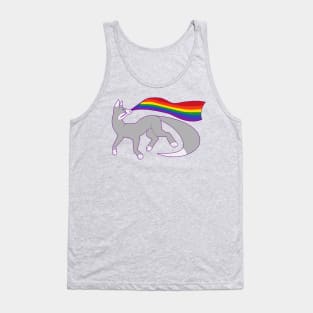 Gay Pride Fox Tank Top